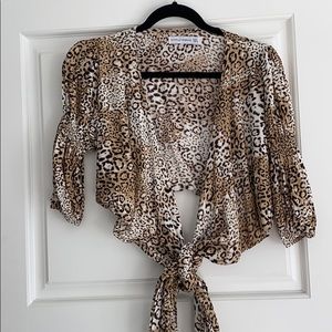 Faithful the brand tie blouse